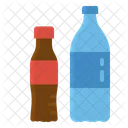 Bottle Sparkling Plastic Icon