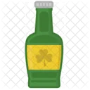 Bottle Green Beer Icon