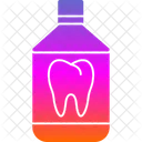 Bottle Clean Dental Icon