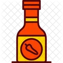 Bottle Hot Pepper Icon