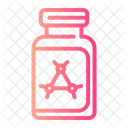 Bottle Vitamin Enzyme Icon