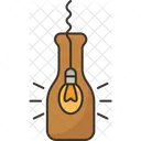 Bottle Glass Lamp Icon
