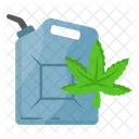 Oil Fuel Cannabis Icon