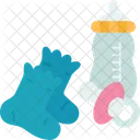 Baby Bottle Pacifier Icon
