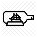 Bottle Boat Boats Assembling Boats Icon