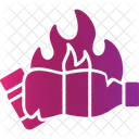 Bottle Burning  Icon