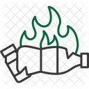 Bottle Burning  Icon