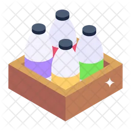 Bottle Crate  Icon