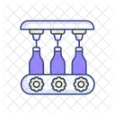 Bottle filling machine  Icon