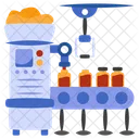 Bottle Filling Robot  Icon