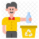 Bottle Garbage Bottle Garbage Icon