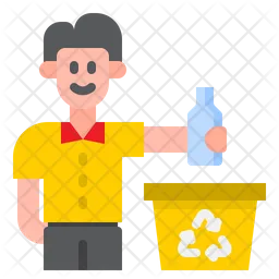 Bottle Garbage  Icon