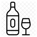 Bottle Glass  Icon