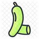 Bottle Gourd Vegetable Healthy Icon