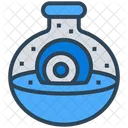 Halloween Scary Bottle Icon