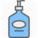 Bottle Lotion Skin Care Icon