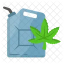 Oil Fuel Cannabis Icon