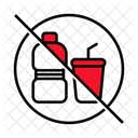 Bottle Forbidden Water Bottle Icon
