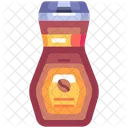 Bottle instant coffee  Icon