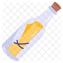 Pirate Bottle Bottle Message Message Icon