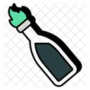 Bottle Message Bottle Letter Glass Bottle Icon