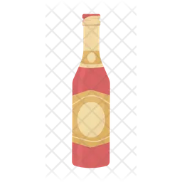 Bottle of sparkling wine  Icon
