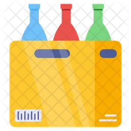 Bottle Packing  Icon