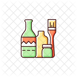 Bottle Painting  Icon