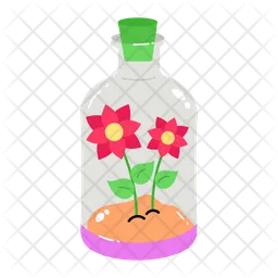 Bottle Planter  Icon