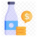 Bottle Price  Icon