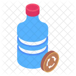 Bottle Recycling  Icon