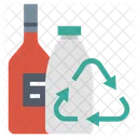 Bottle Recycling Wine Bottle Recycling Icon