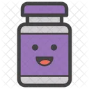 Bottle Smiley Container Emoticon Icon