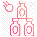 Bottle Throw Fun Bottles Icon