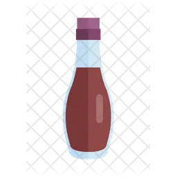 Bottle with Sauce  Icon