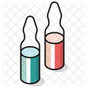 Bottles Medicine Vials Vaccine Icon