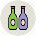 Bottles Drink Wine Icon