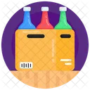 Bottles Courier  Icon
