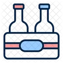 Bottles Crate Rack Icon