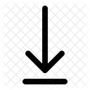 Bottom Alignment  Icon