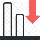 Bottom Alignment Digital Marketing Content Creation Icon