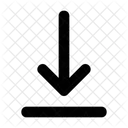 Bottom Alignment  Icon