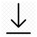 Bottom Alignment  Icon