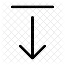 Bottom Alignment Align Alignment Icon