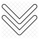 Bottom arrow icon Icon