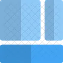 Bottom bar grid  Icon