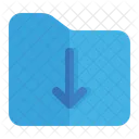 Bottom File Folder Icon
