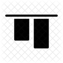 Bottom Align Horizontal Icon