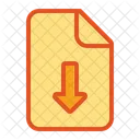 Bottom Page Document Icon