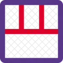 Bottom Row Grid  Icon